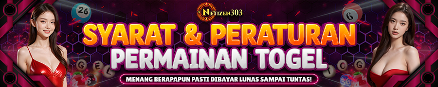 SYARAT DAN PERATURAN PERMAINAN TOGEL